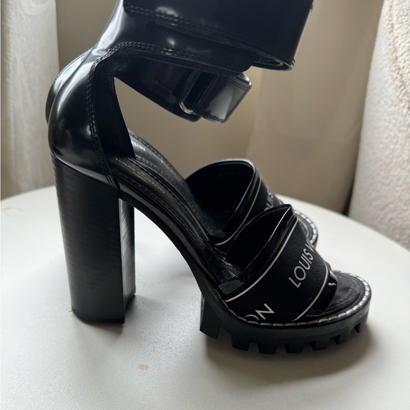 Louis Vuitton Black Heels - Picture 3 of 4